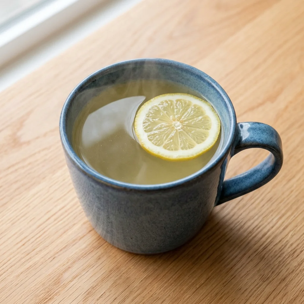 Whole30 Hot Lemon Water