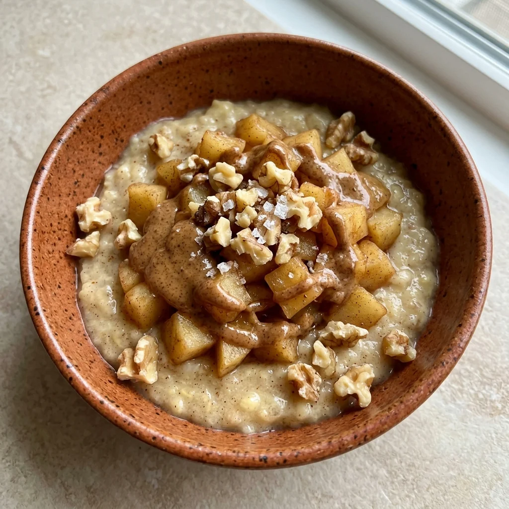 Whole30 Apple Cinnamon Mashed Banana Bowl
