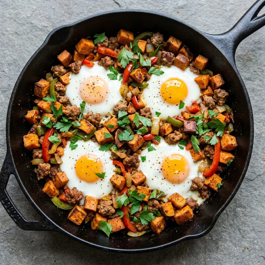 Whole30 Sweet Potato Breakfast Hash