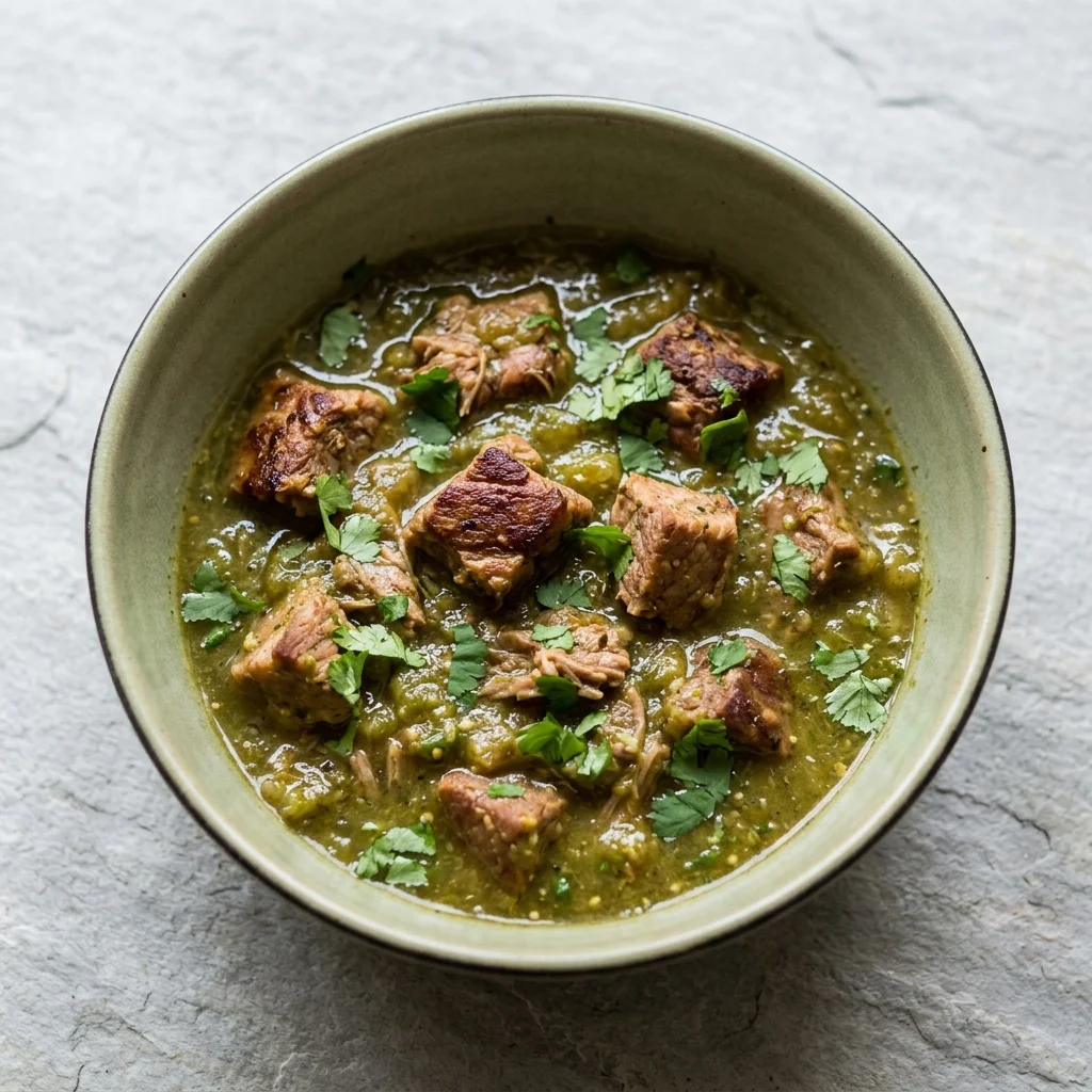 Whole30 Smoky Pork Chili Verde