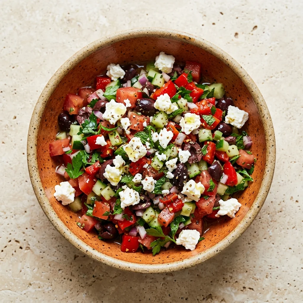 Party-Style Mediterranean Salsa