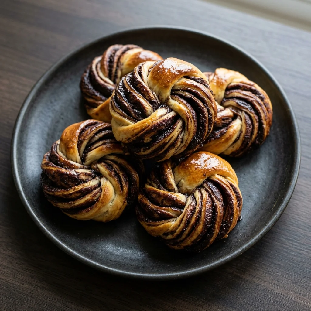Chocolate Babka Buns