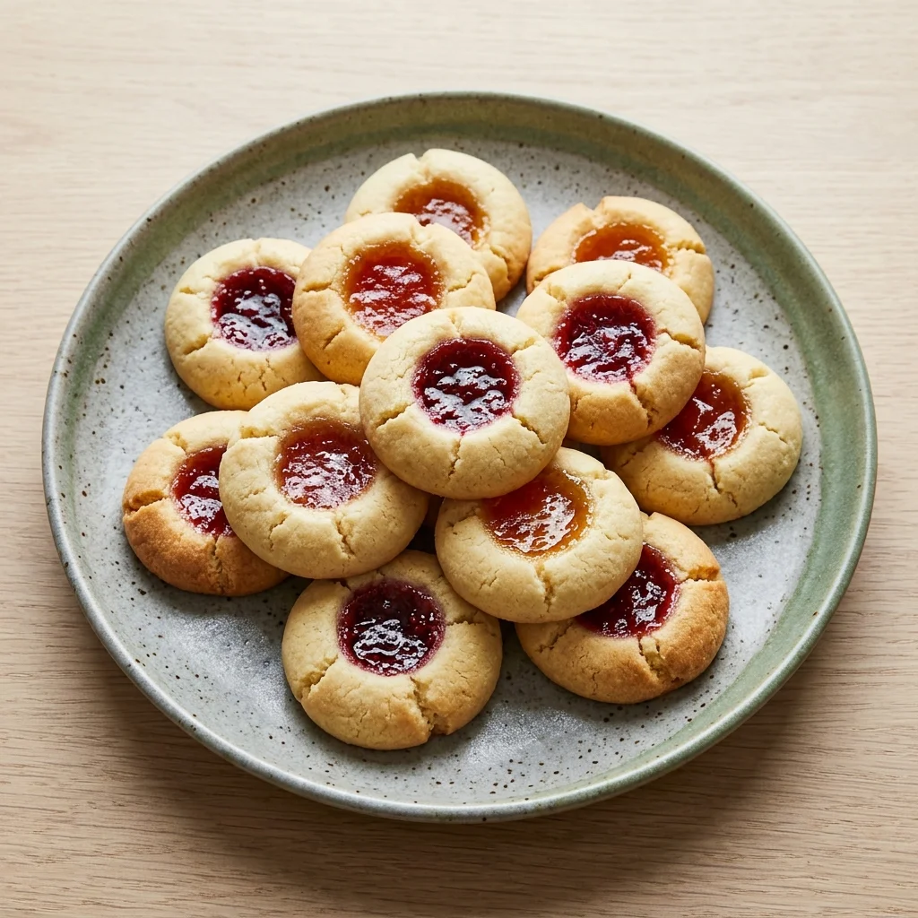 Classic Thumbprint Cookies