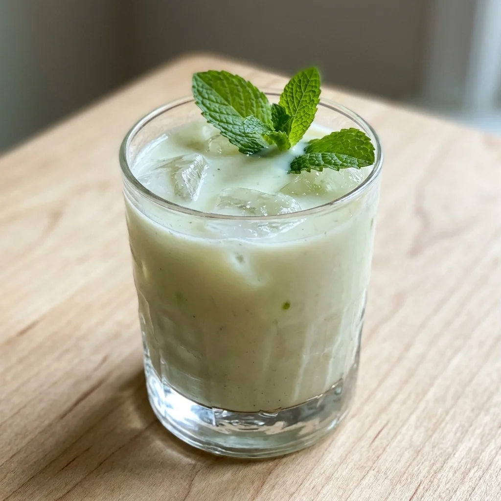 Herbal Horchata with Fresh Herbs