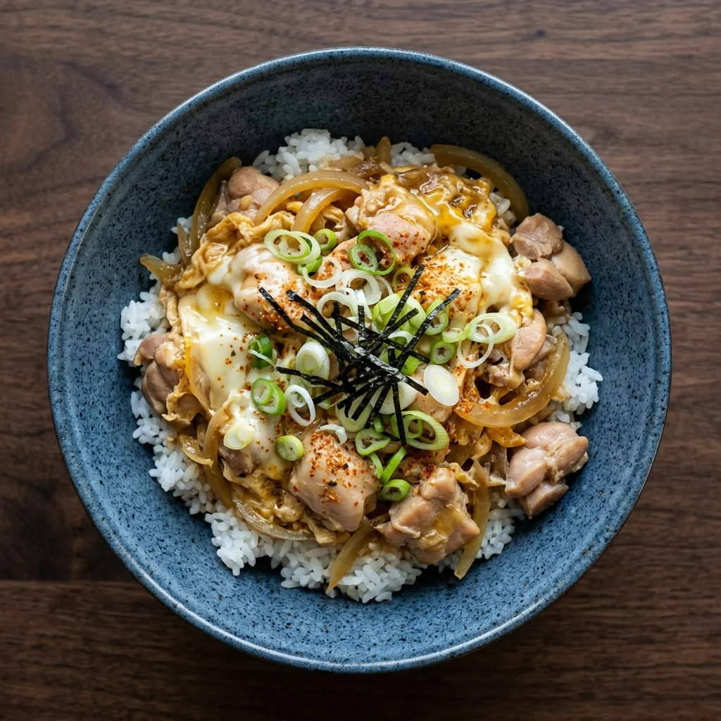 Chicken and Egg Donburi Oyakodon