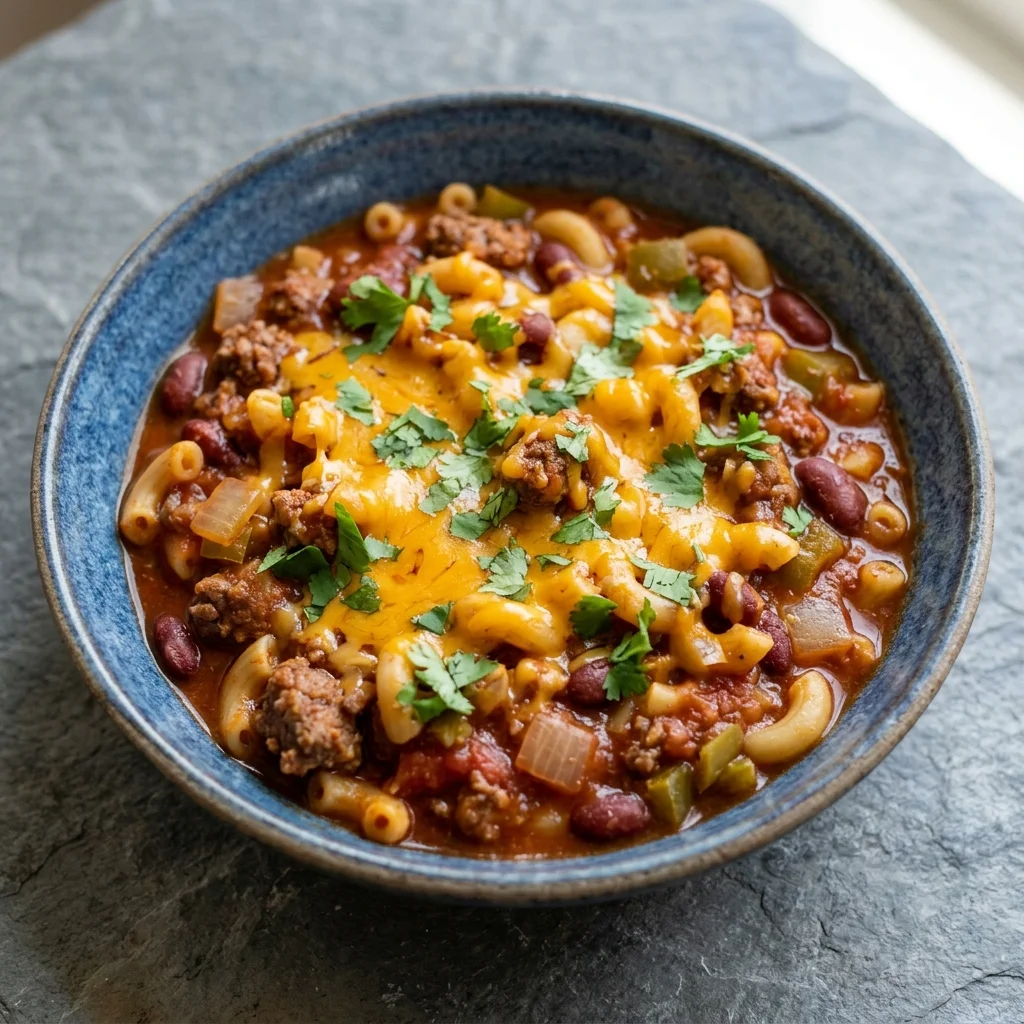 Easy Chili Mac