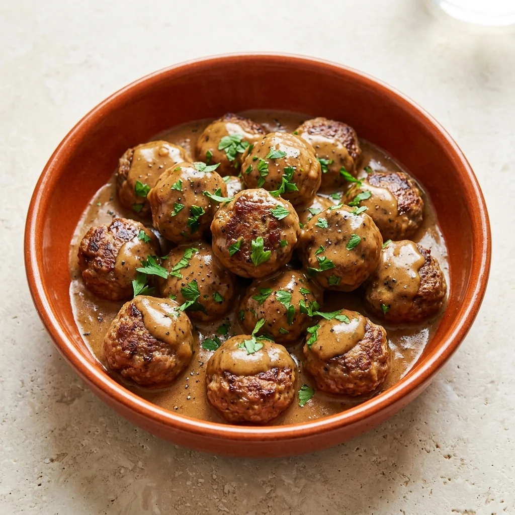 Easy Swedish Meatballs