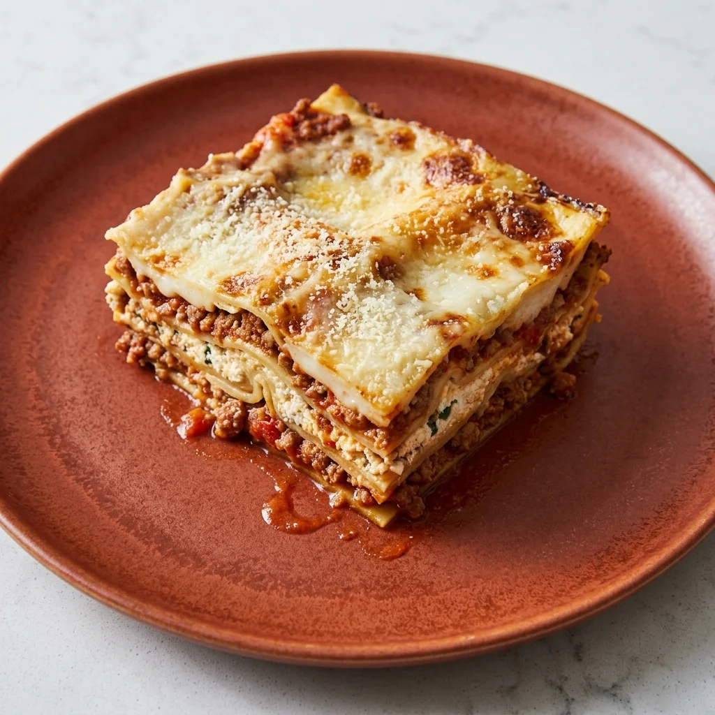 Make-Ahead Beef Lasagna