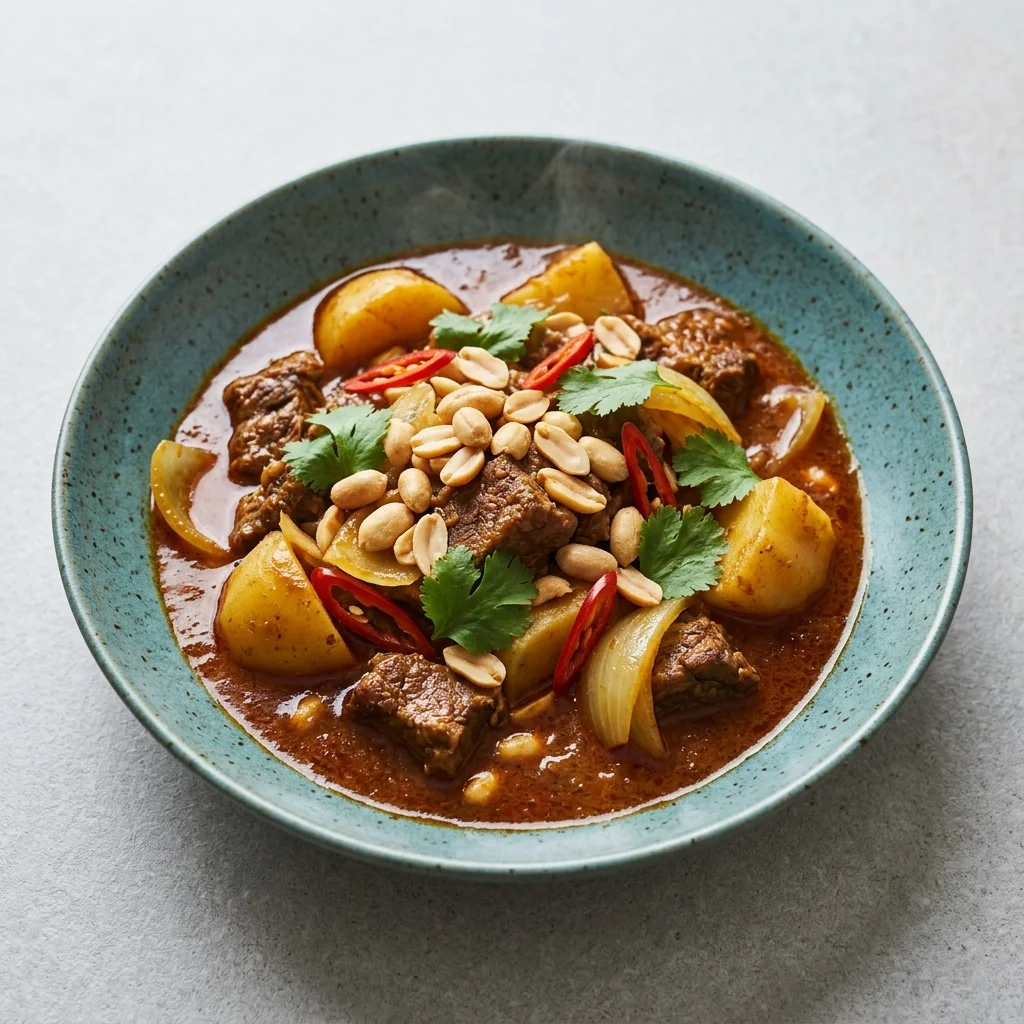 Massaman Beef Curry with Potatoes