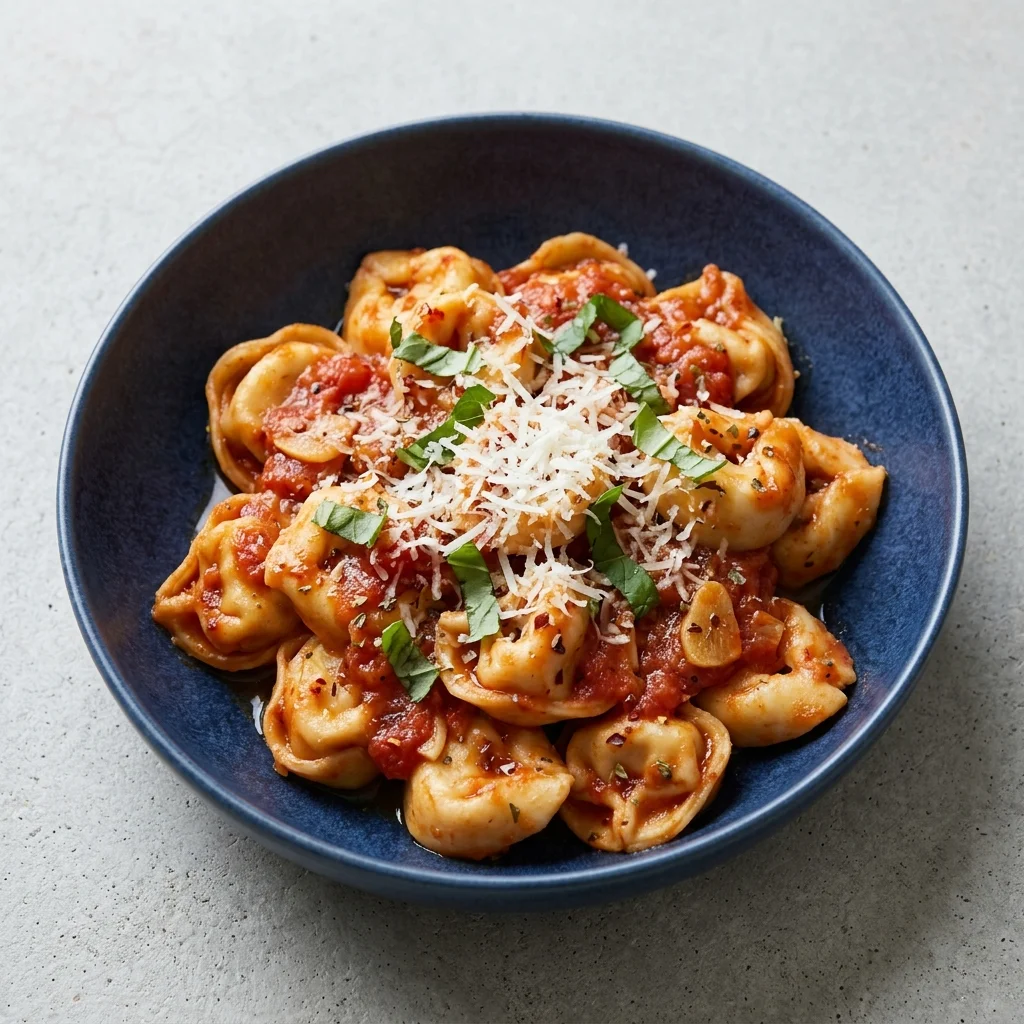 Quick Tortellini in Marinara