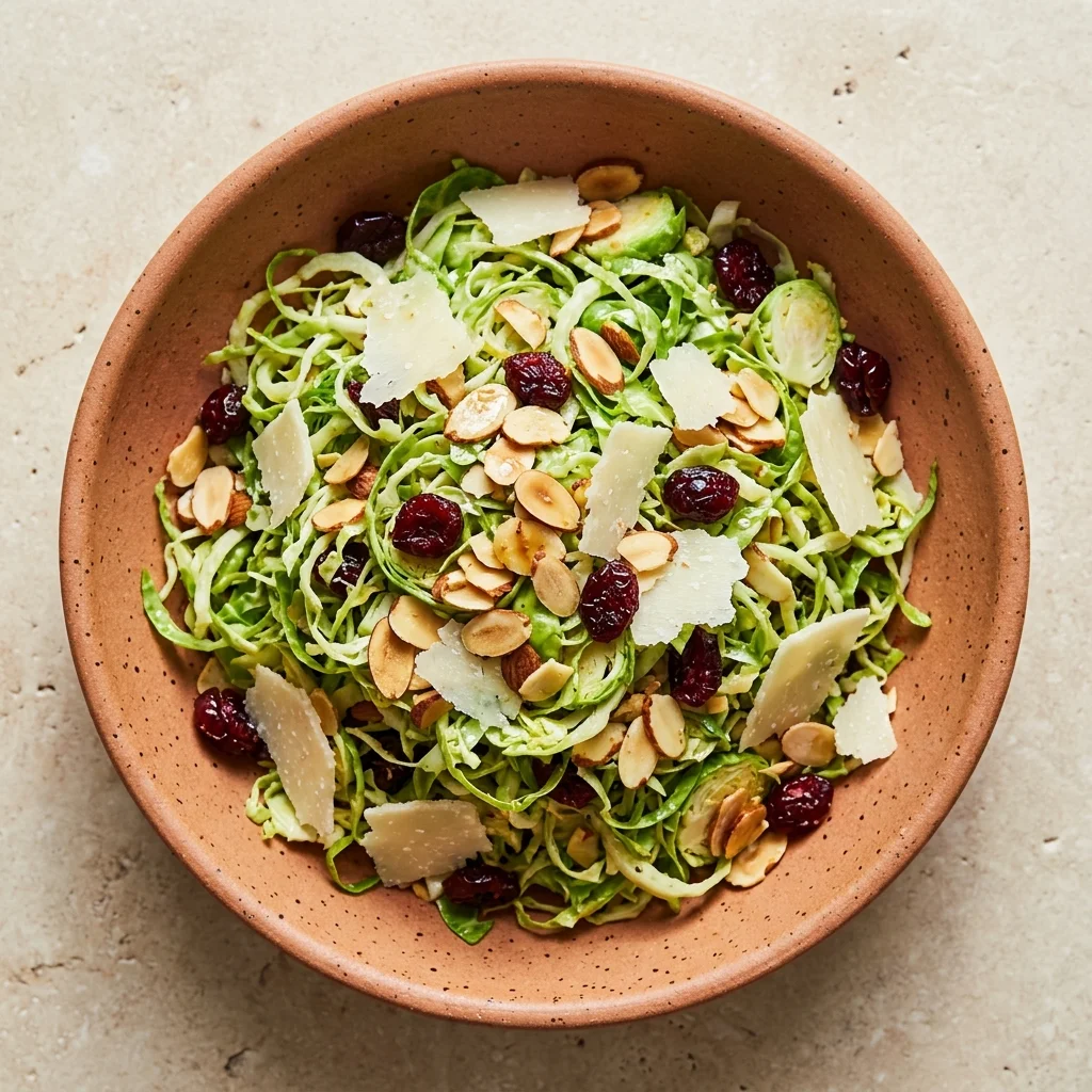 Classic Brussels Sprout Salad