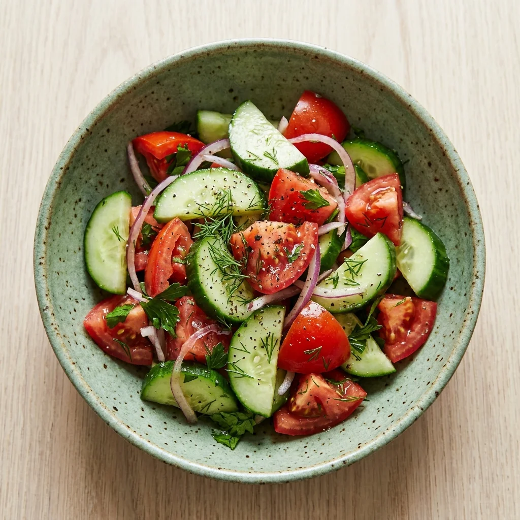 Cucumber-Tomato Salad