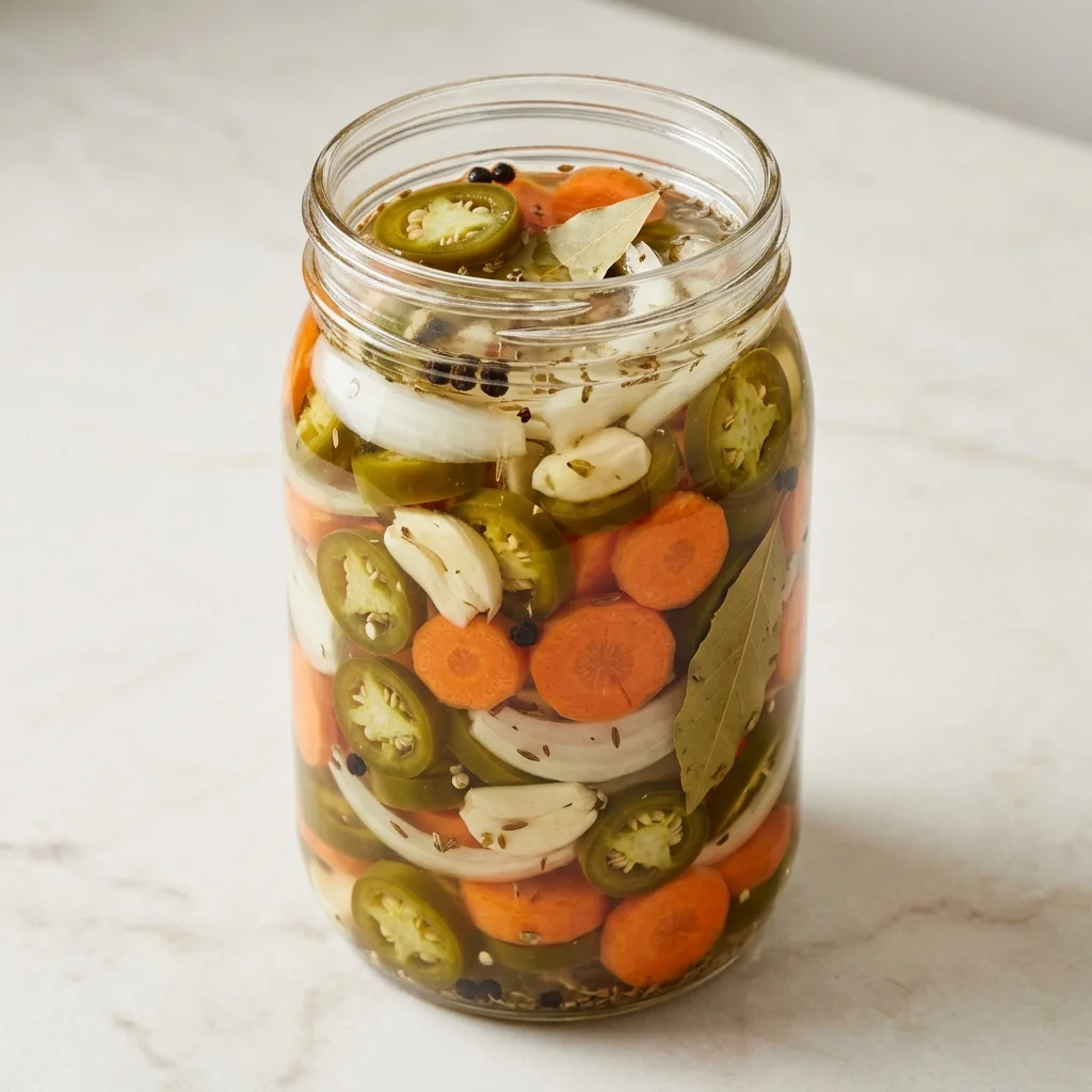 Mexican Escabeche (Pickled Vegetables)