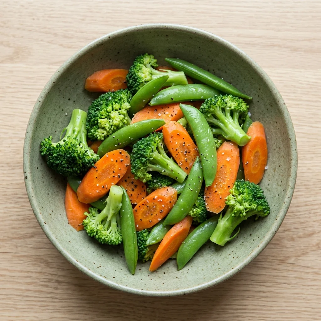 Microwave Steamed Vegetables
