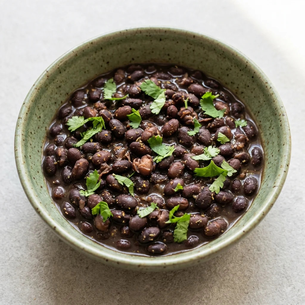 Pressure Cooker Black Beans