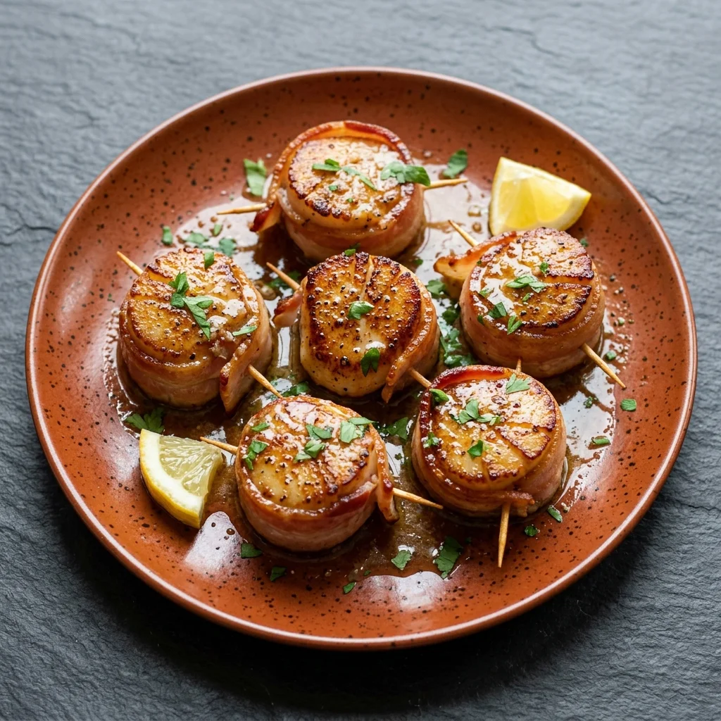Gluten Free Bacon Wrapped Scallops