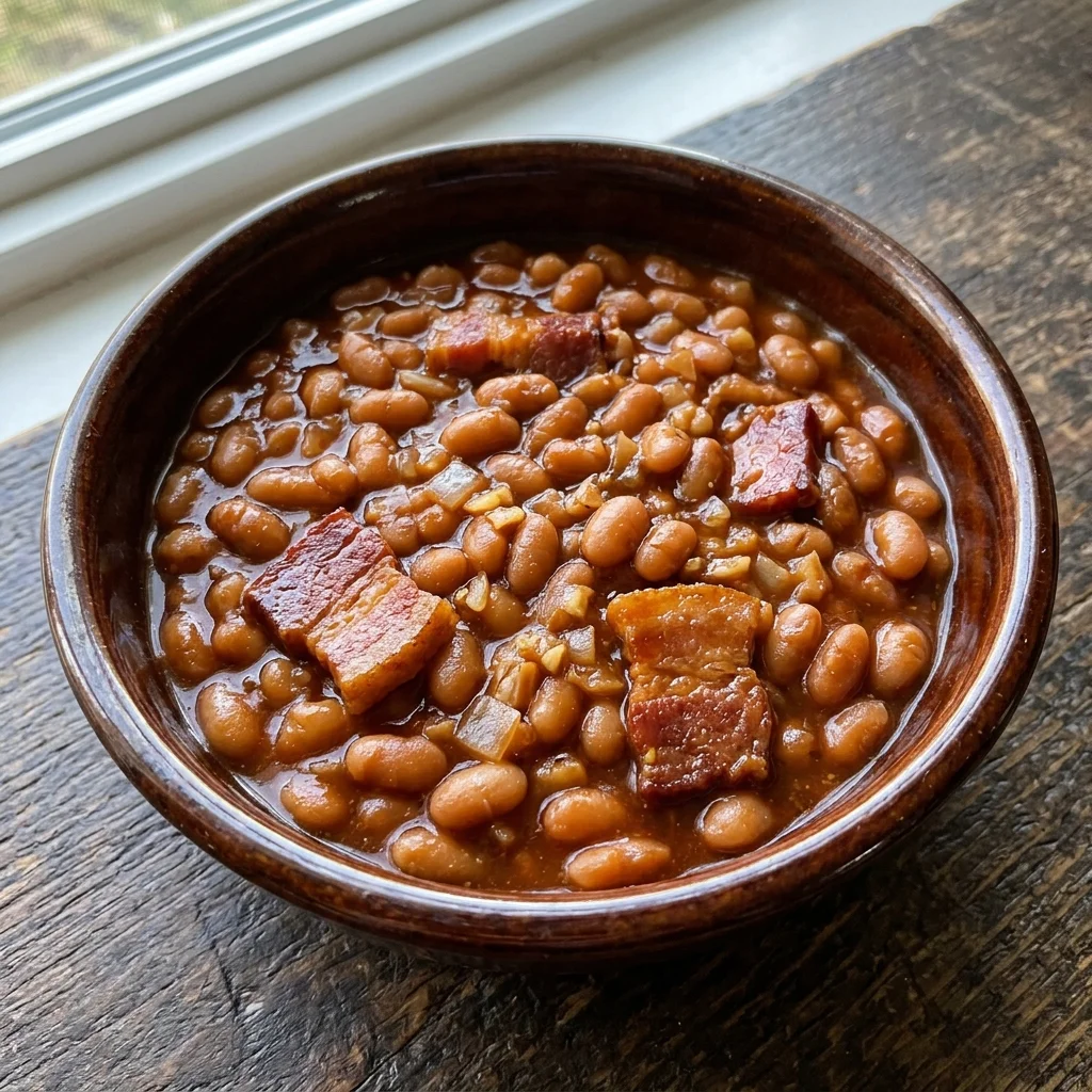 Gluten Free Southern Style Baked Beans
