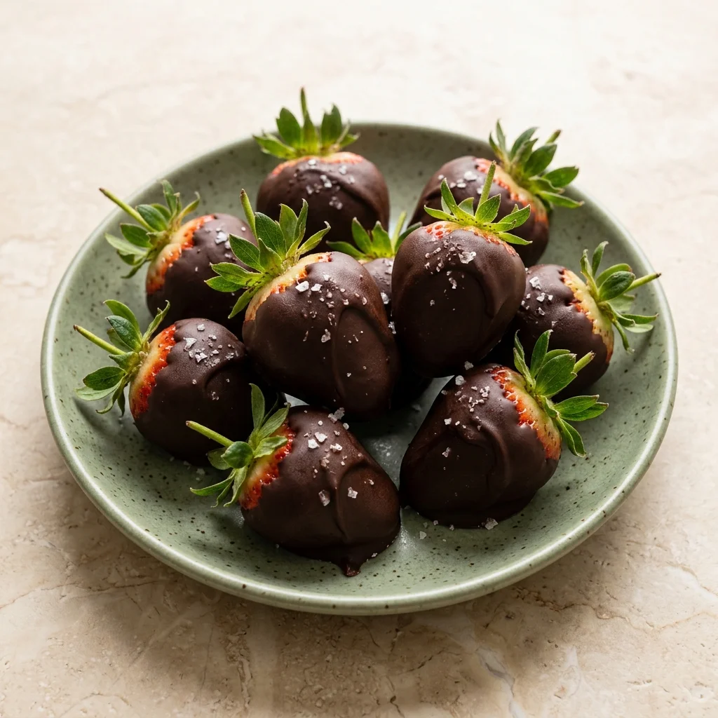 Dairy Free Dark Chocolate Covered Strawberries