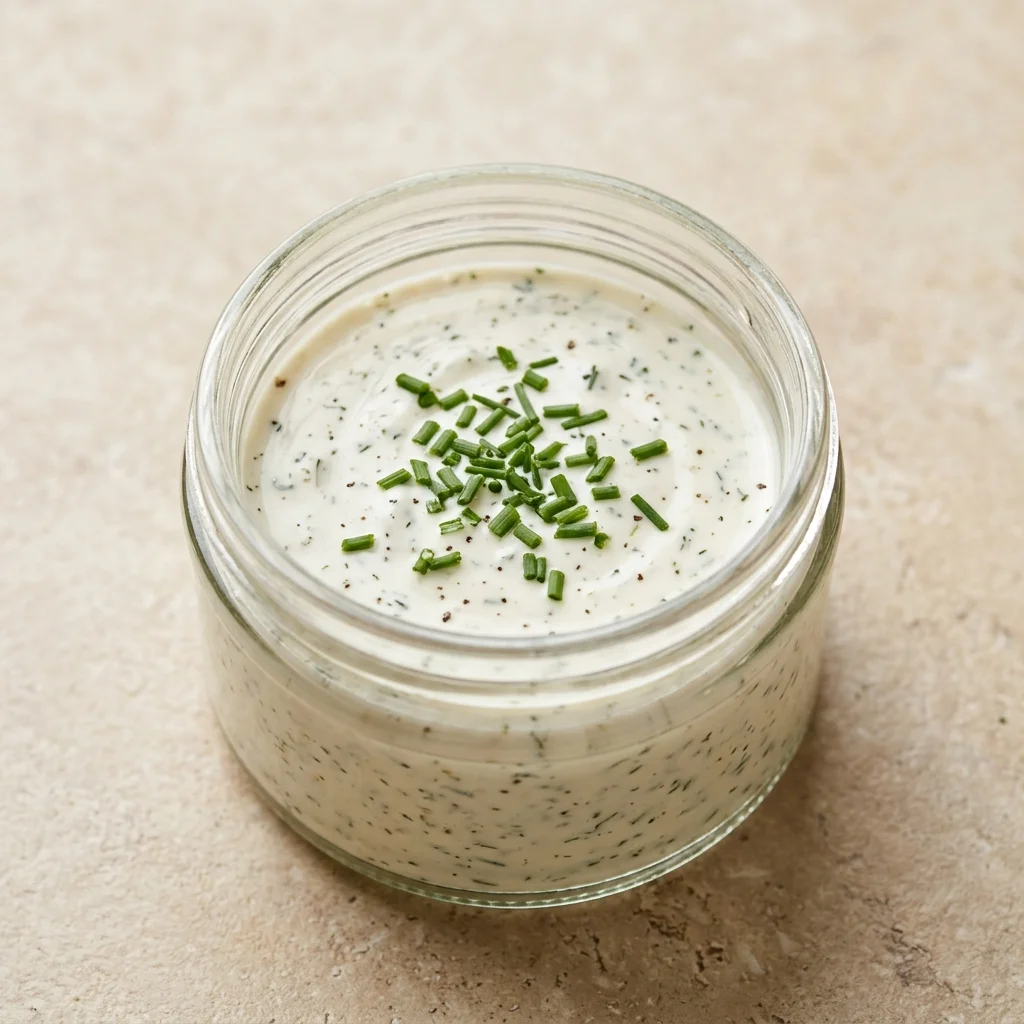 Dairy Free Chive Ranch Dressing