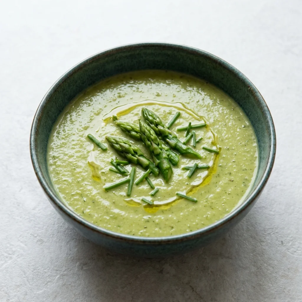 Dairy Free Cream of Asparagus Soup