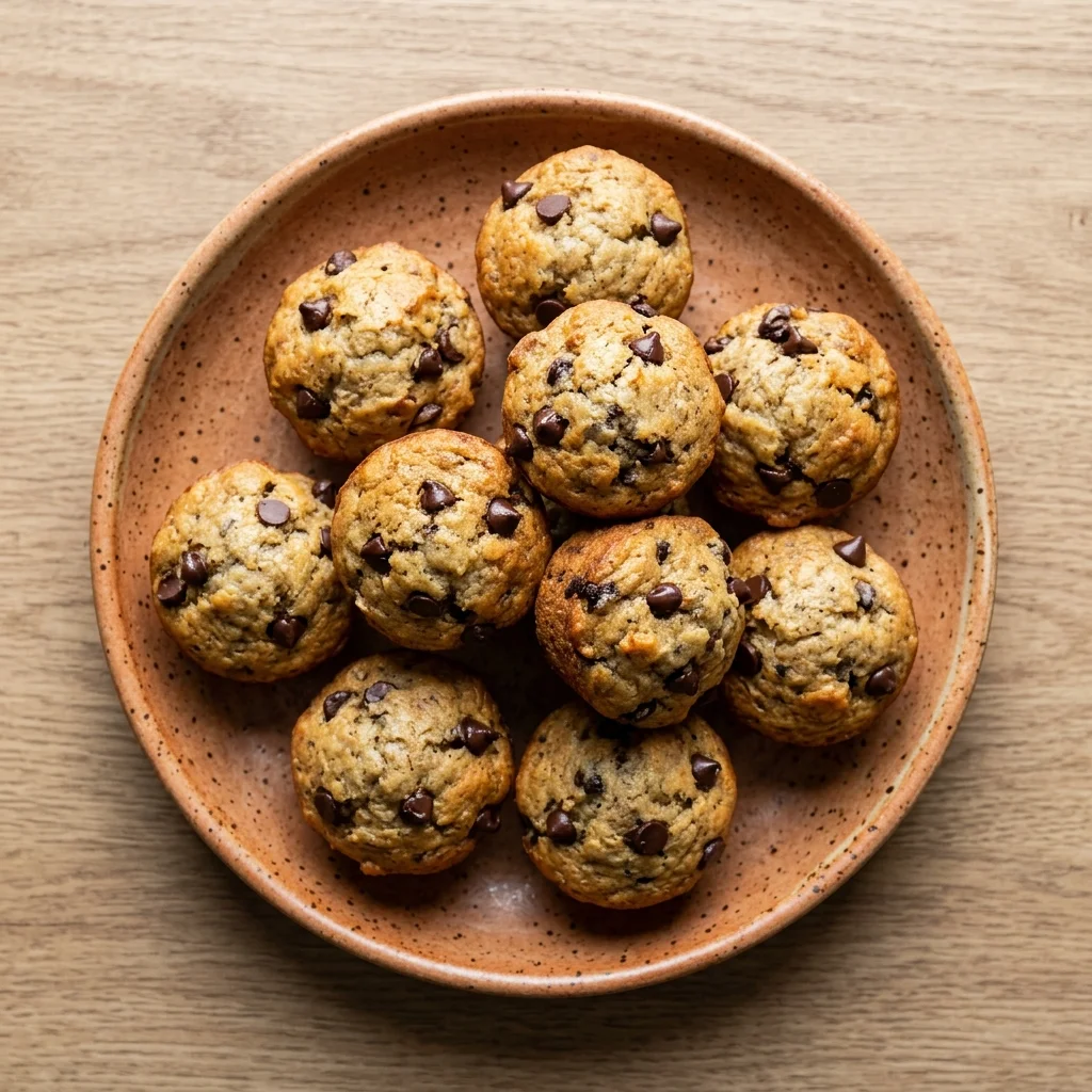 Banana Chocolate Chip Mini Muffins