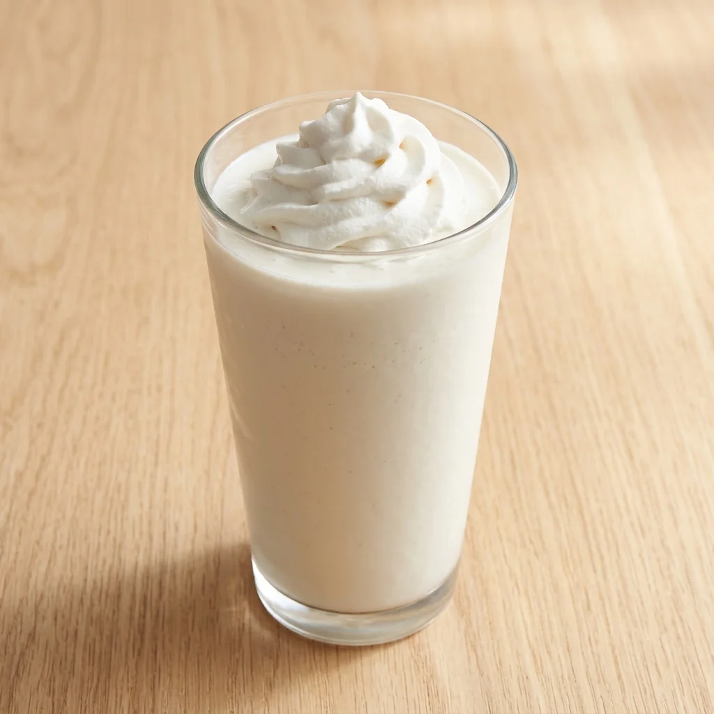 Vegan Vanilla Milkshakes