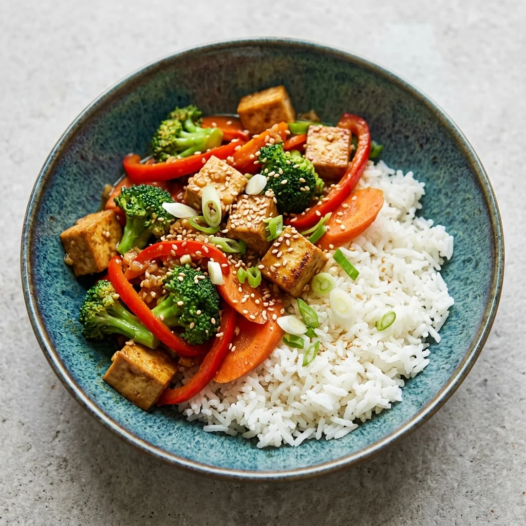 Vegan Tofu & Vegetable Stir-Fry