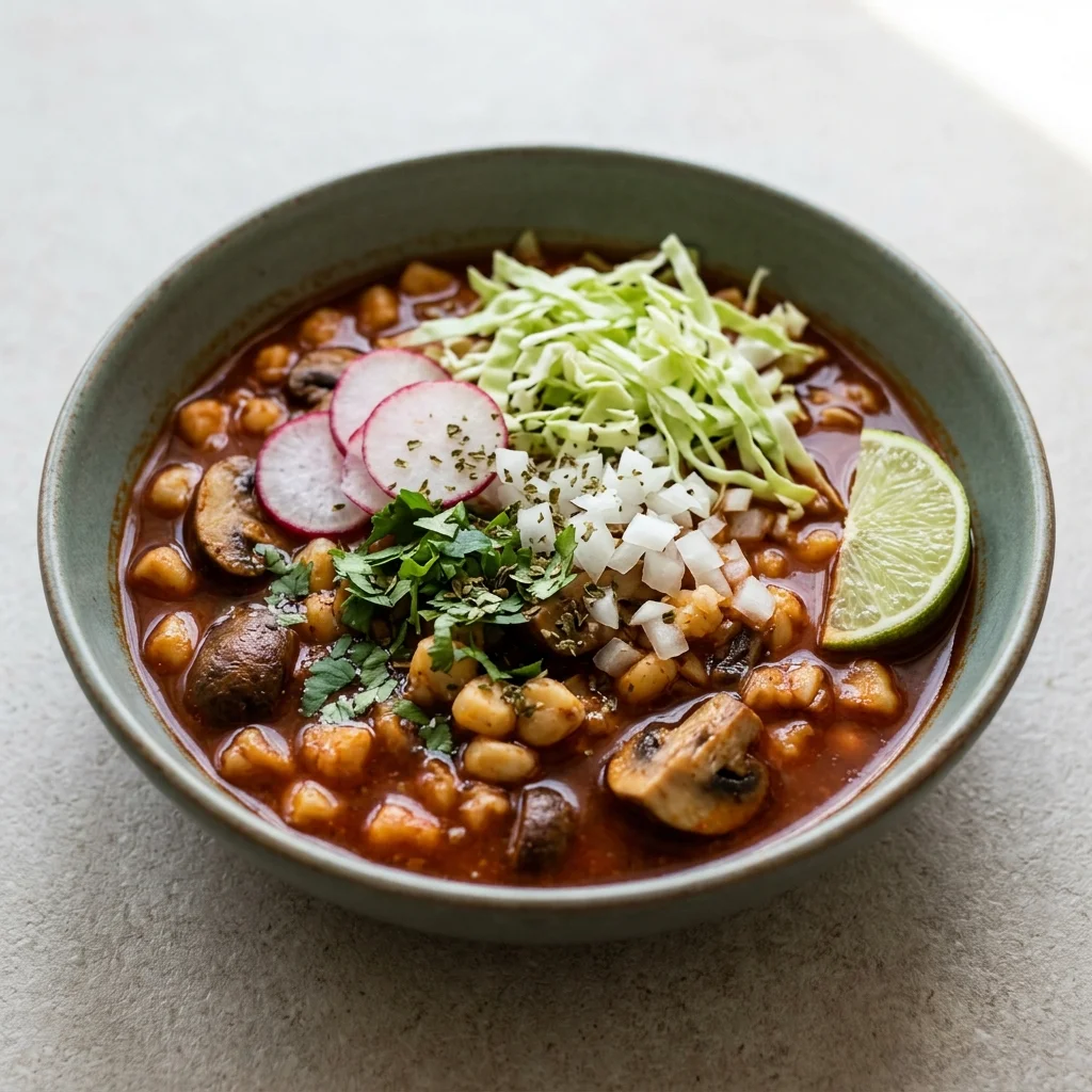 Vegan Pozole Rojo