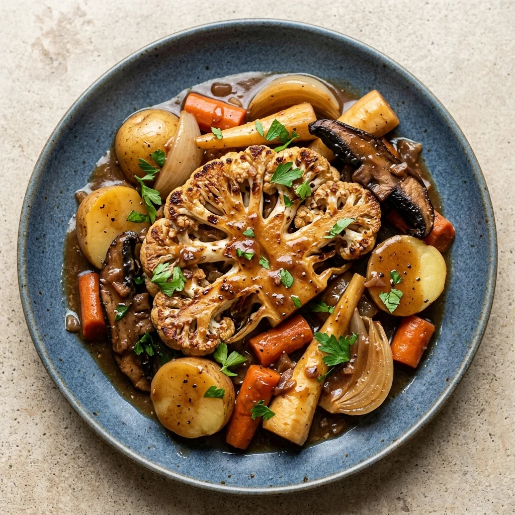 Vegan Crockpot Pot Roast