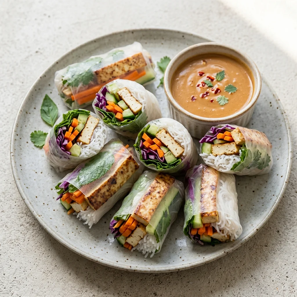 Vegan Spring Rolls (Goi Cuon)