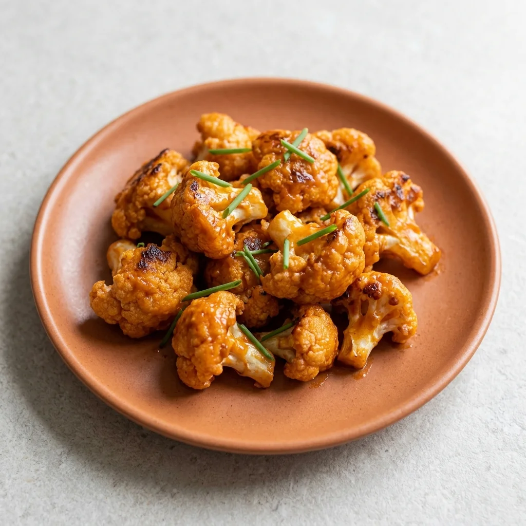 Vegan Buffalo Cauliflower Bites