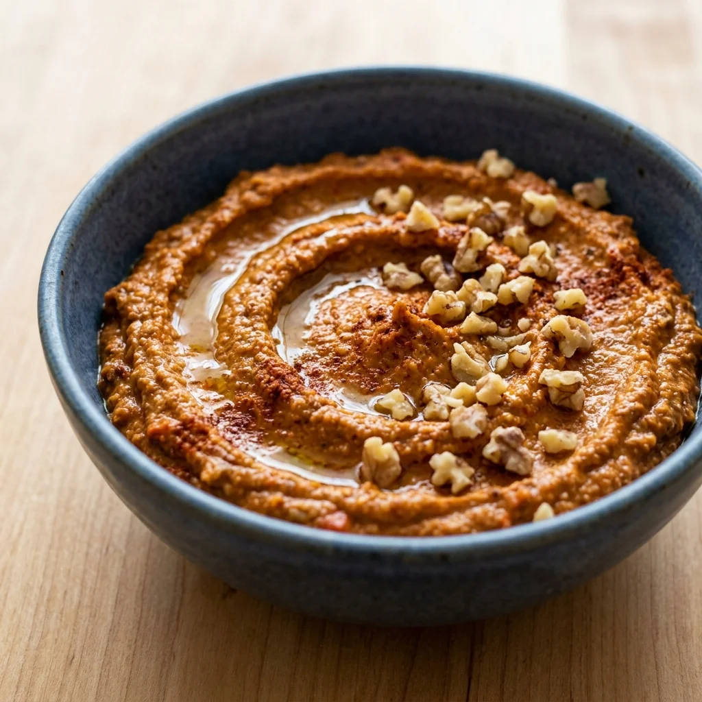 Miso-Sesame Walnut Pepper Dip
