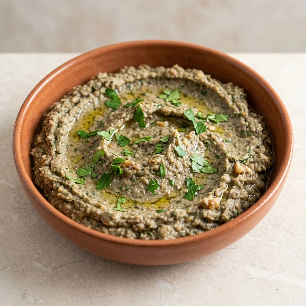 Walnut Pesto Lentil Spread