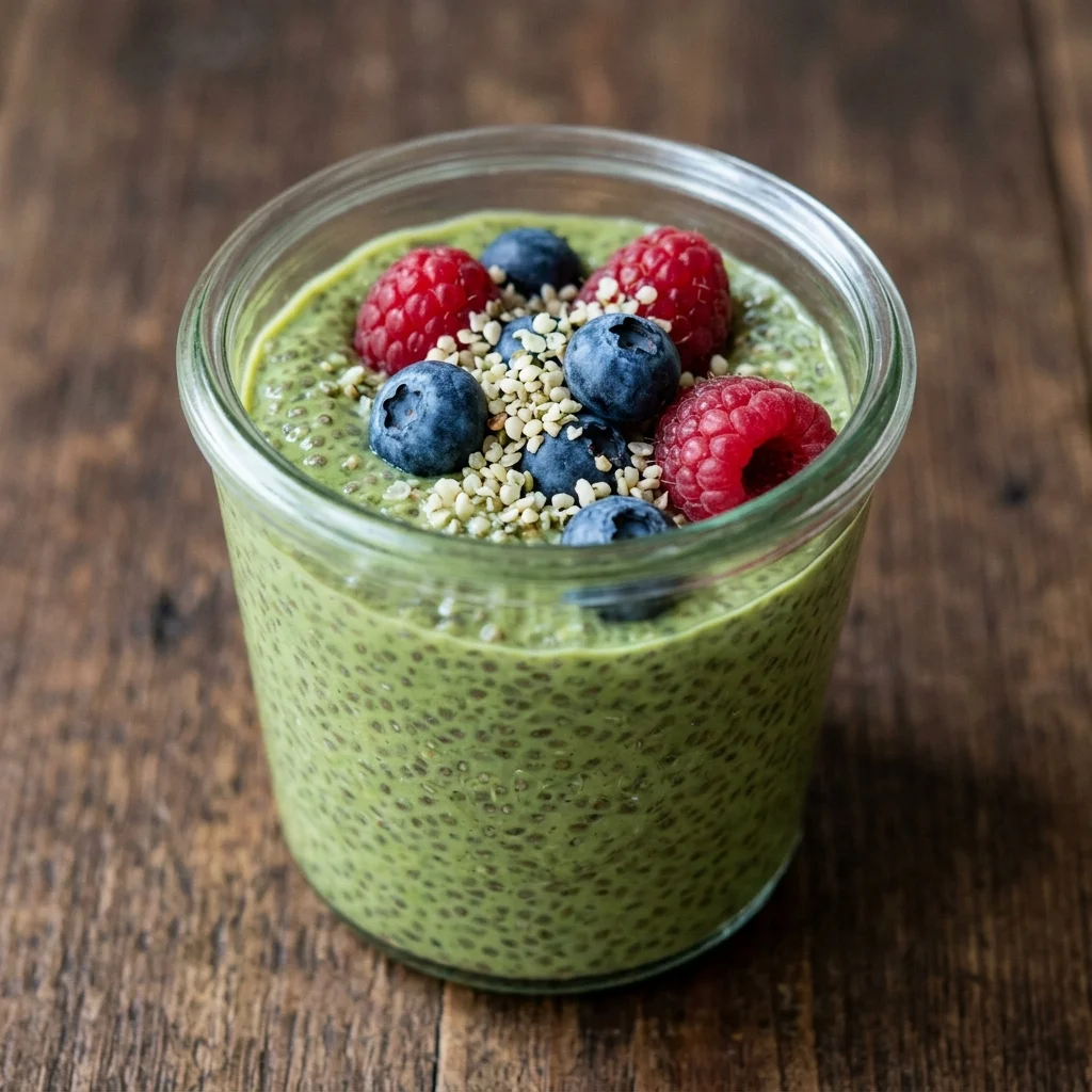 Matcha Chia Pudding