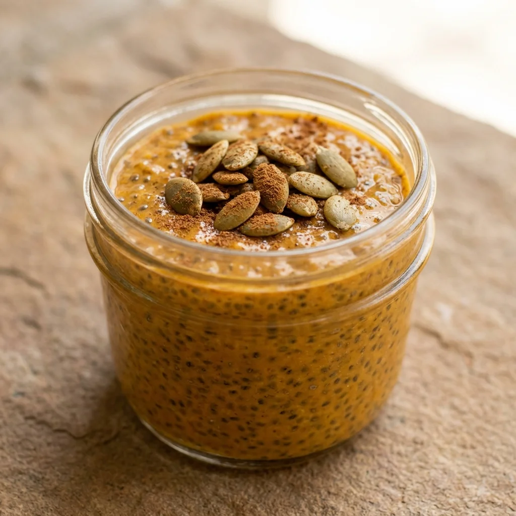 Pumpkin Spice Chia Pudding