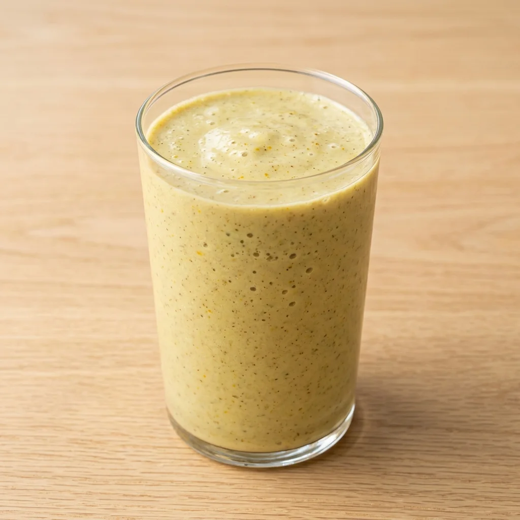 Turmeric-Cinnamon Cucumber Kale Smoothie