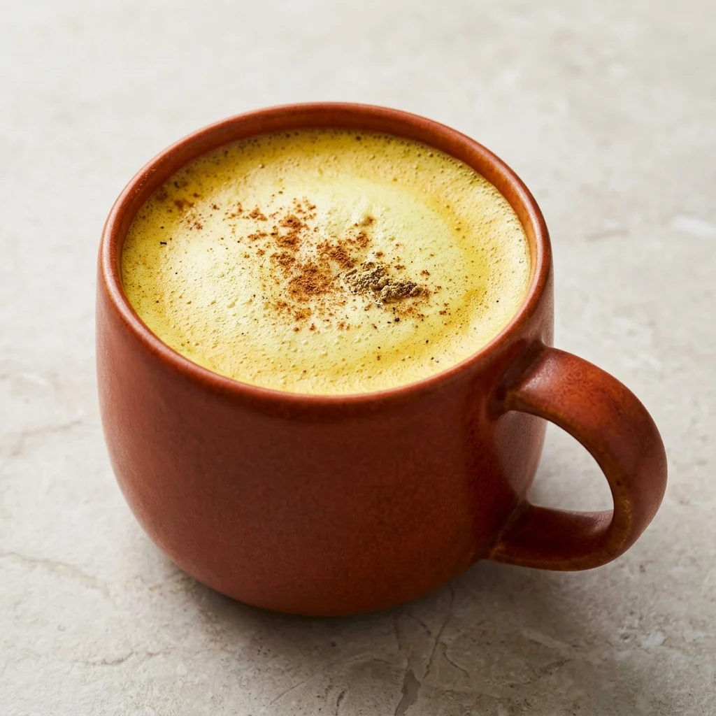 Turmeric-Cinnamon Golden Milk Latte