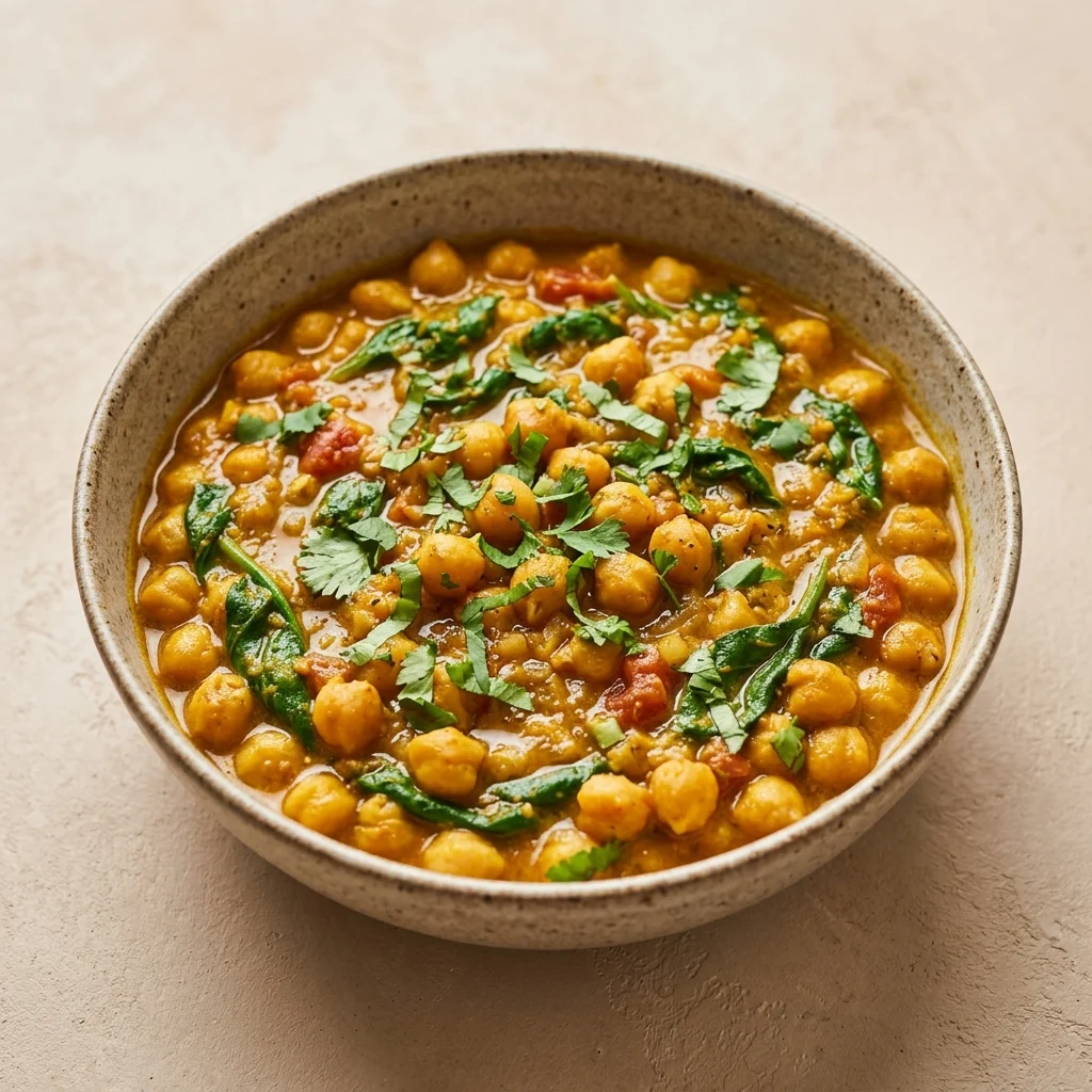 Turmeric Chickpea Curry