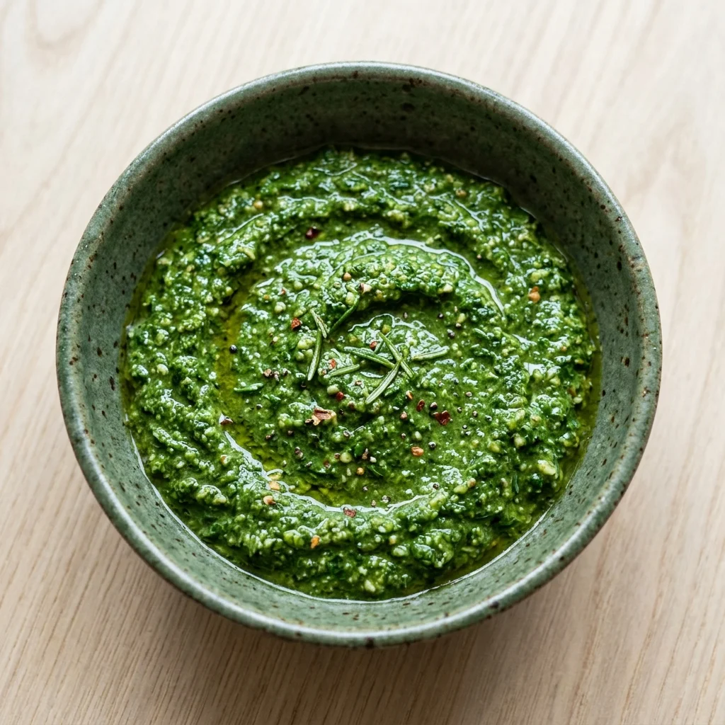 Balsamic-Rosemary Spinach Cashew Pesto