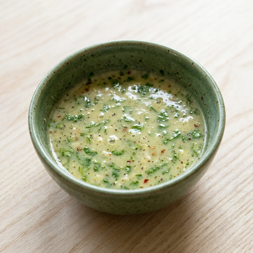Cilantro-Lime Apple Cider Vinaigrette