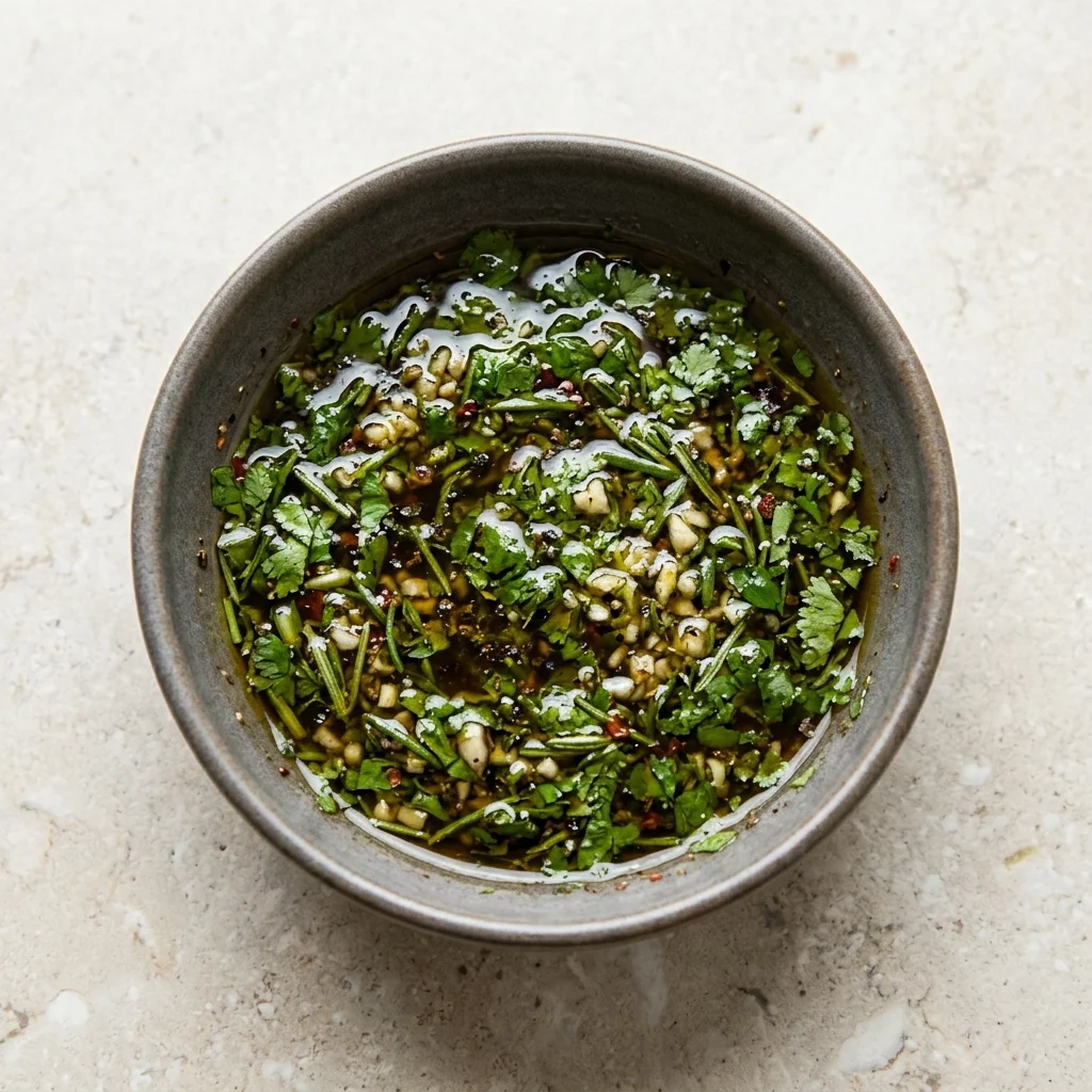 Cilantro-Lime Balsamic Rosemary Marinade