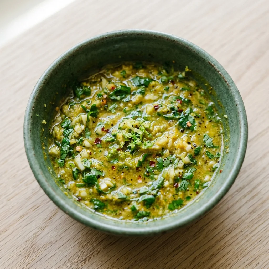 Cilantro-Lime Miso Ginger Marinade
