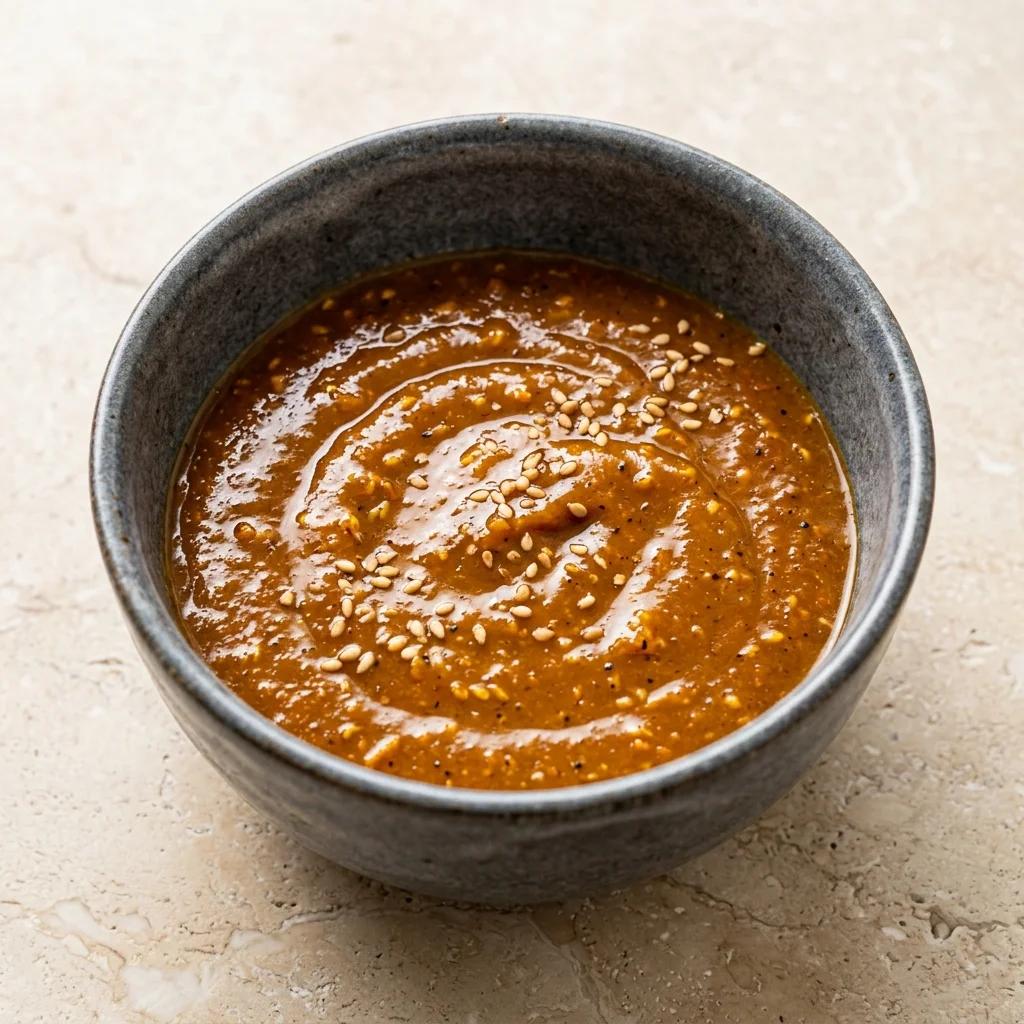 Miso-Sesame Harissa Orange Marinade