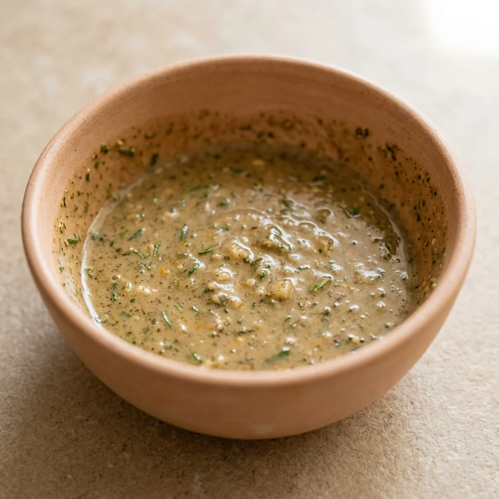 Za'atar-Tahini Rosemary Marinade