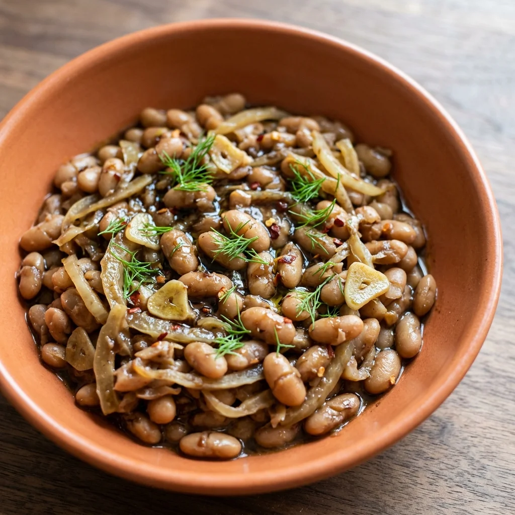 Balsamic-Rosemary Cannellini Beans with Fennel