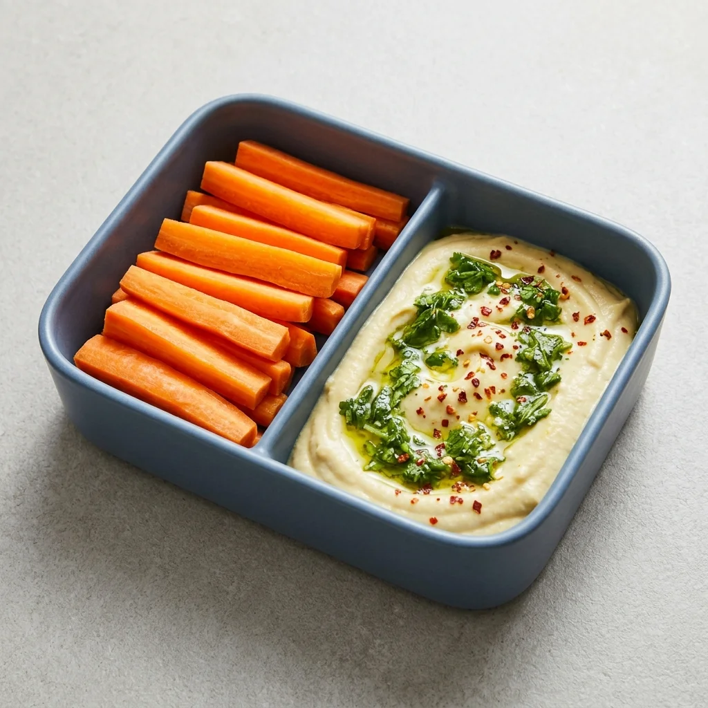 Cilantro-Lime Carrot & White Bean Snack Box