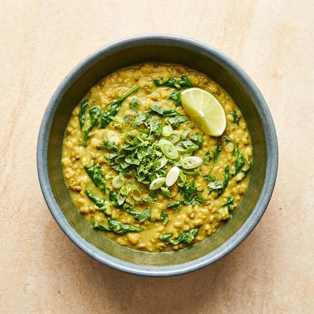 Thai-Inspired Ginger-Lime Mung Bean Dal