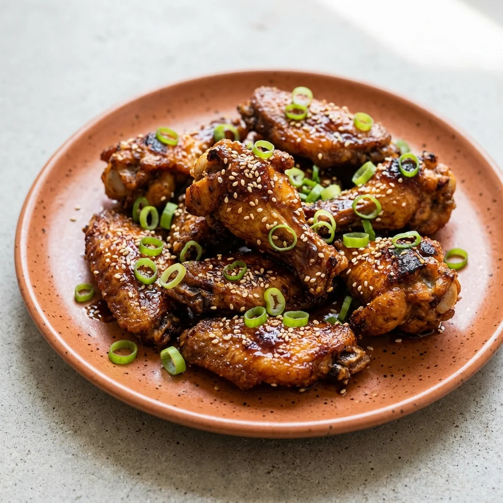Air Fryer Maple Chicken Wings
