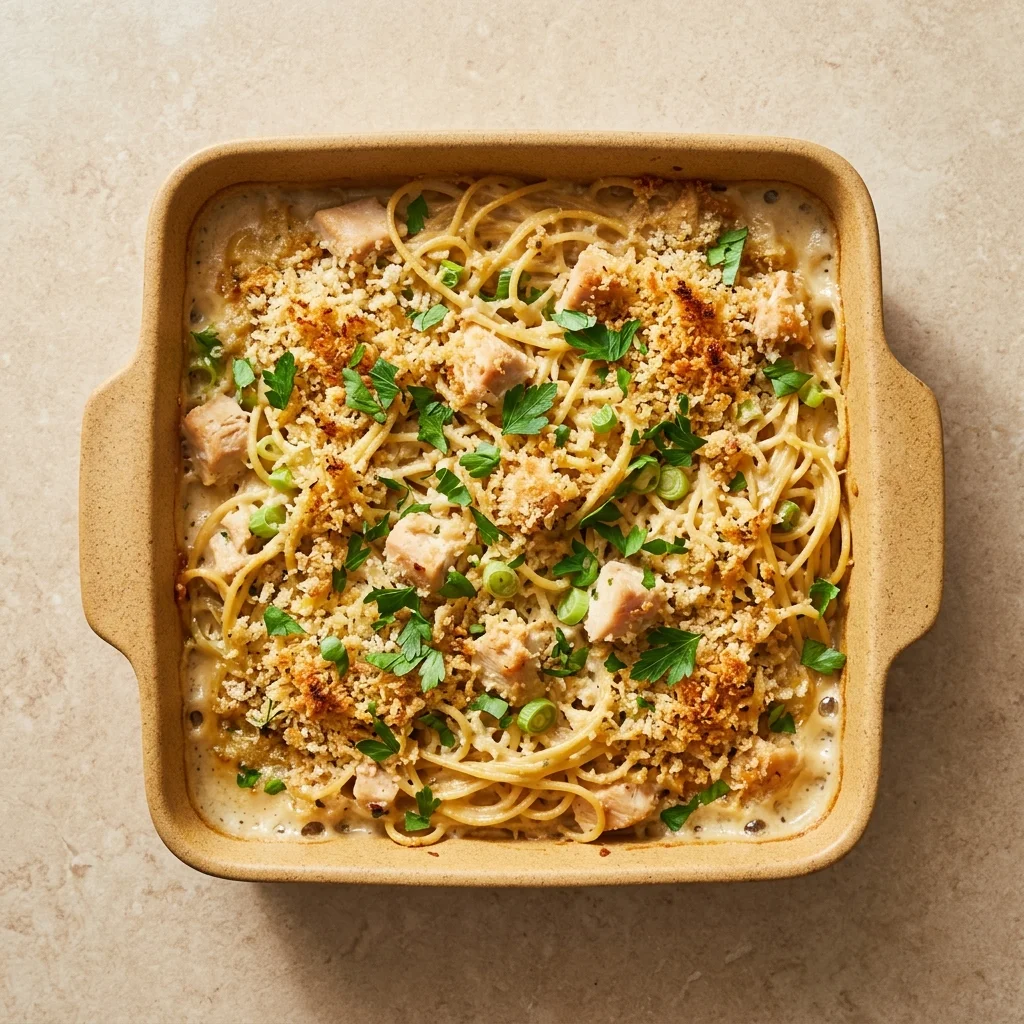 Scallion Chicken Tetrazzini