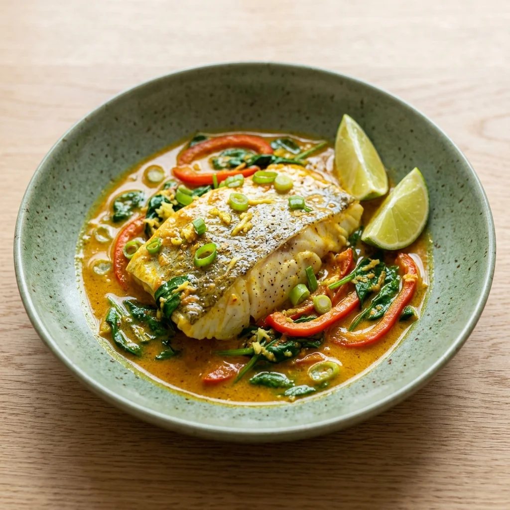 Coconut Curry Cod